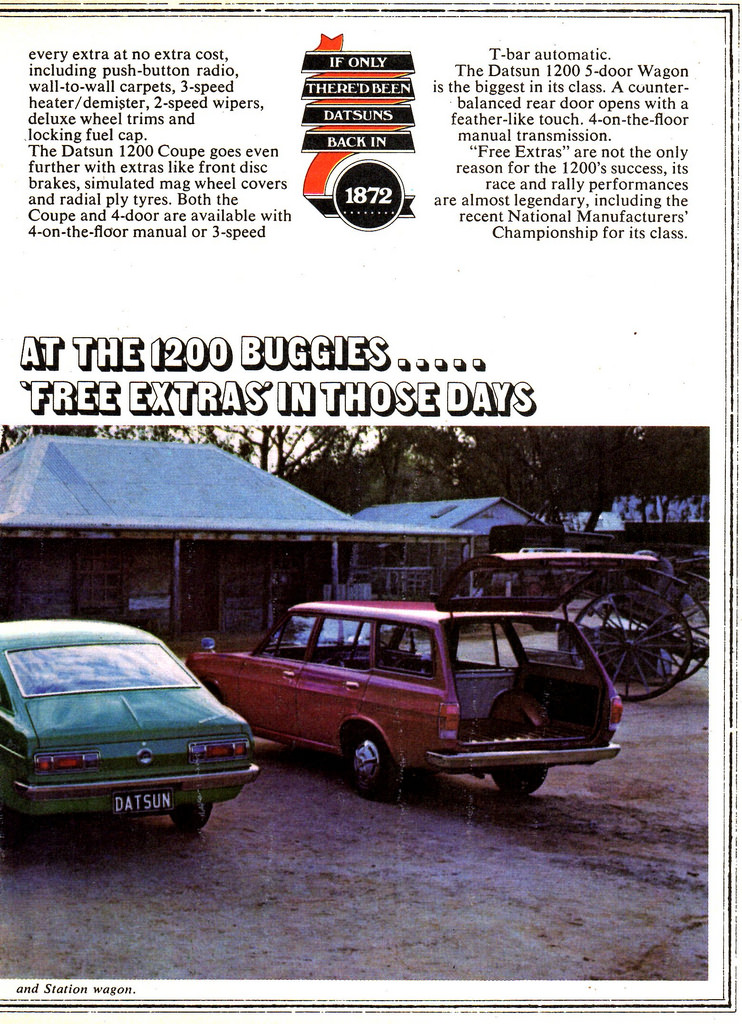 1972 Datsun 1200 Page 2
